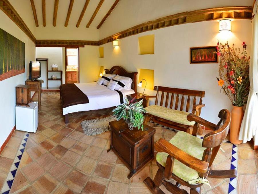 Hotel Boutique La Espanola Виля Де Лейва Екстериор снимка